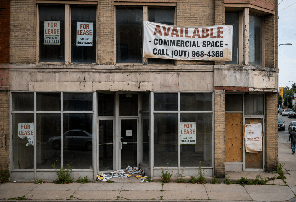 What Happens When a Commercial Property Sits Too Long